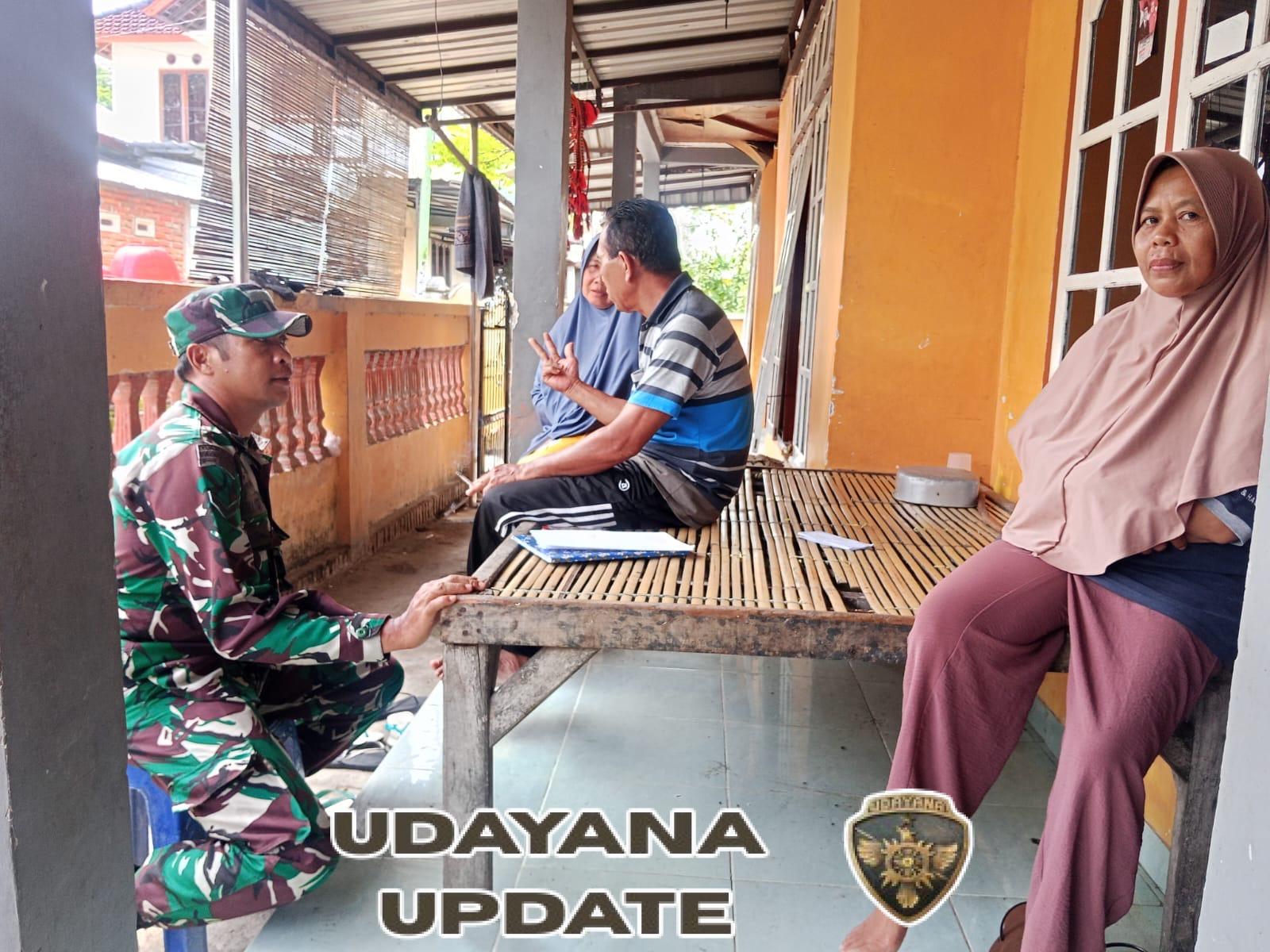 Babinsa Belo Laksanakan Komsos dan Patroli Wilayah untuk Jaga Kondusivitas