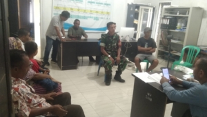 Babinsa Cempi Jaya Sigap Mediasi Keributan Rumah Tangga Hingga Berakhir Damai