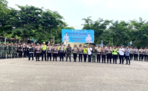 Sinergritas TNI–Polri, Dandim 1618/TTU Bersama Kapolres TTU Menggelar Apel Gabungan