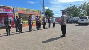 Apel Gabungan Posko Terpadu Nataru 2025–2026 Digelar di Pelabuhan Poto Tano