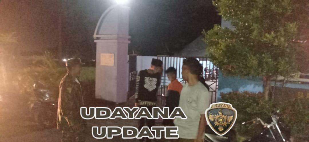 Babinsa Aik Dewa Gelar Patroli Kongkow Jaga Kamtibmas di Pringgasela ‎