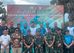 Lomba Menembak Meriahkan Peringatan HUT ke-16 Brigif 21/Komodo.