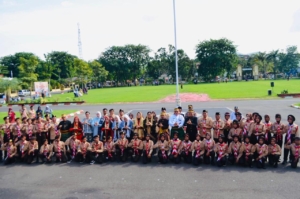 Dandim 1614/Dompu Hadiri Upacara HUT Provinsi NTB ke-67 di Kabupaten Dompu