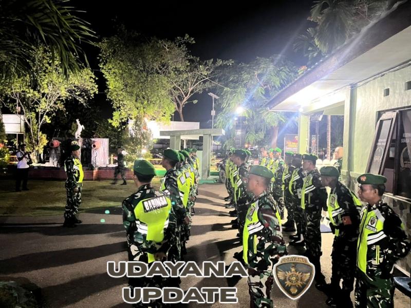 Dandim 1601/Sumba Timur Pimpin Patroli Malam Sambut Tahun Baru 2026
