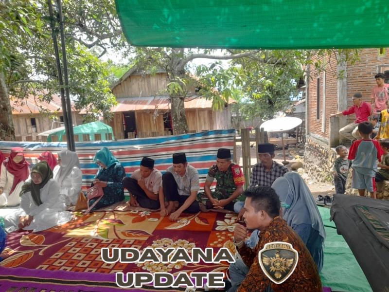 Babinsa Koramil Manggelewa Perkuat Komsos dan Monitoring Wilayah Binaan