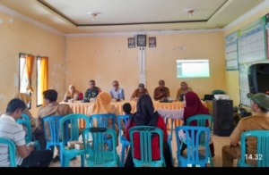 Babinsa Air Suning Hadiri Rapat Pengelolaan Program Bangga Kencana dan Pembinaan Kampung KB