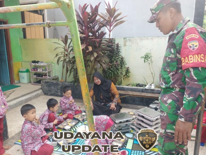 Kodim 1628/Sumbawa Barat Terus Perkuat Program Makan Bergizi Gratis di Seteluk