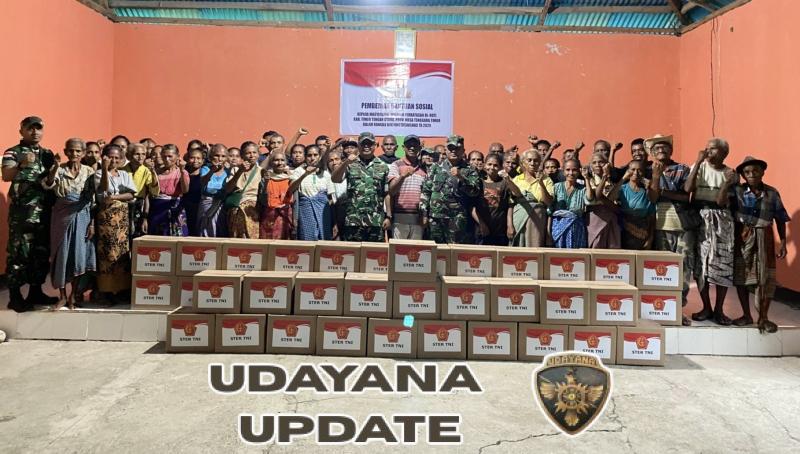 Lewat Program Binfungtaswilnas, Kodim 1618/TTU Pastikan Bantuan Mabes TNI Tepat Sasaran di Wilayah Pedesaan Dan Perbatasan