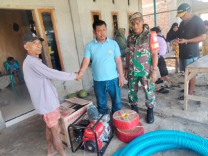 Babinsa Tebo Dampingi Pembagian Mesin Alkon untuk Kelompok Tani