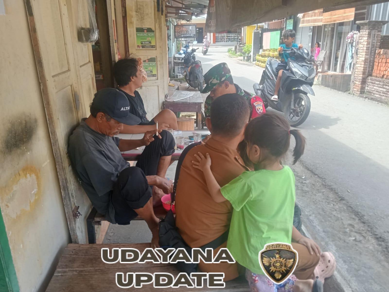 Melalui Komsos, Babinsa Koramil 1628-03/Seteluk Jalin Kedekatan dengan Warga Binaan