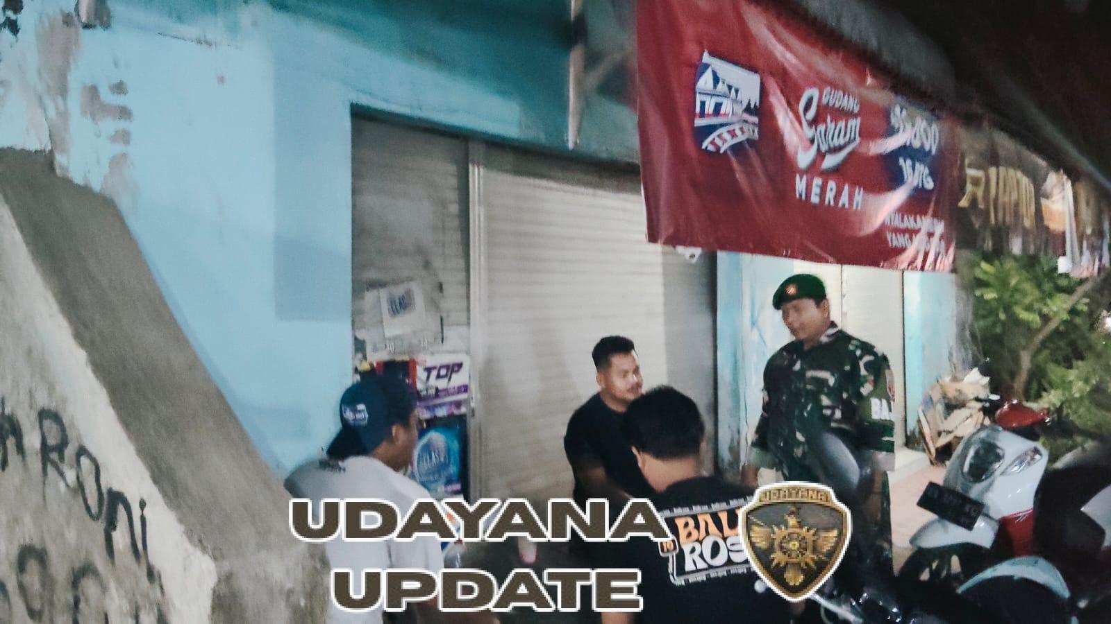 Patroli Malam Koramil Sekongkang, Tingkatkan Keamanan Lingkungan Warga