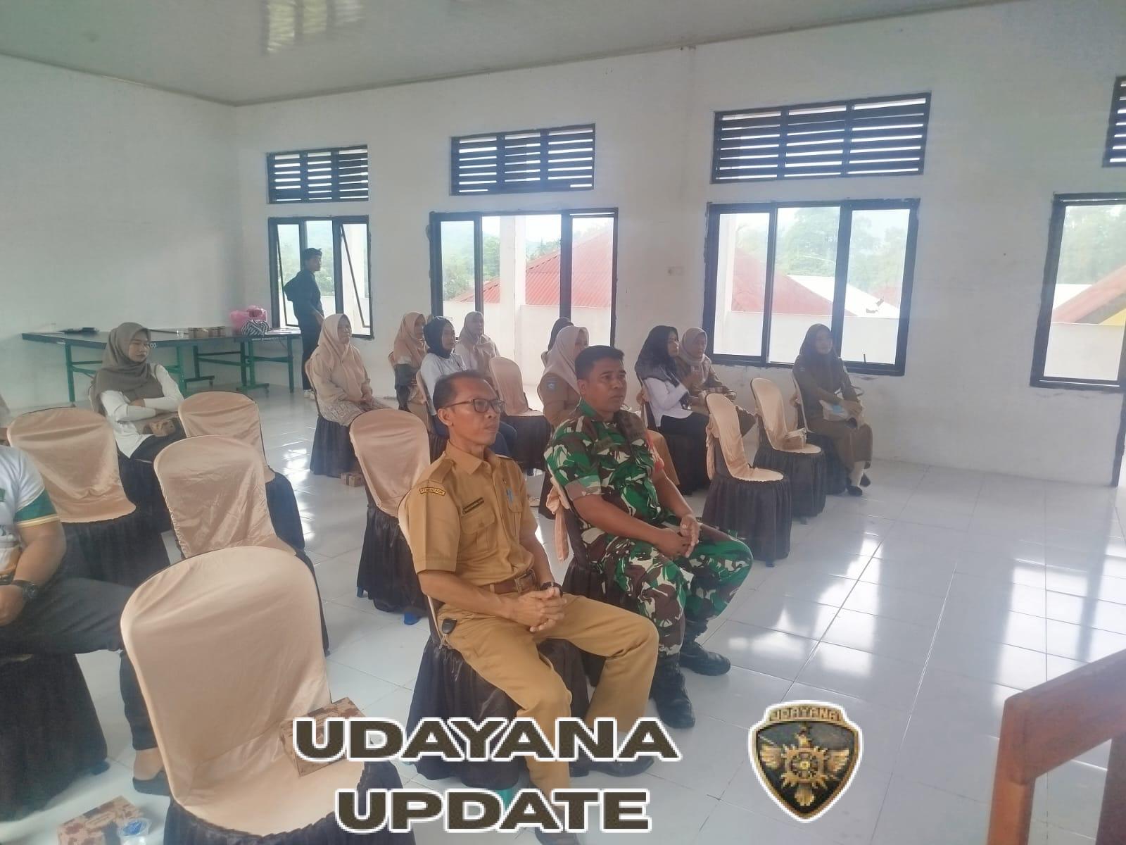 Sosialisasi Program Makan Bergizi Gratis di SMA 2 Taliwang, Babinsa Hadir Pastikan Program Terlaksana