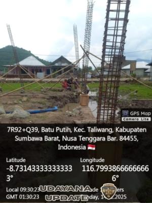 Babinsa Desa Batu Putih Laksanakan Pendampingan Pembangunan KDKMP