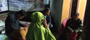 Patroli Malam Koramil 1628-03/Seteluk Tingkatkan Keamanan Wilayah