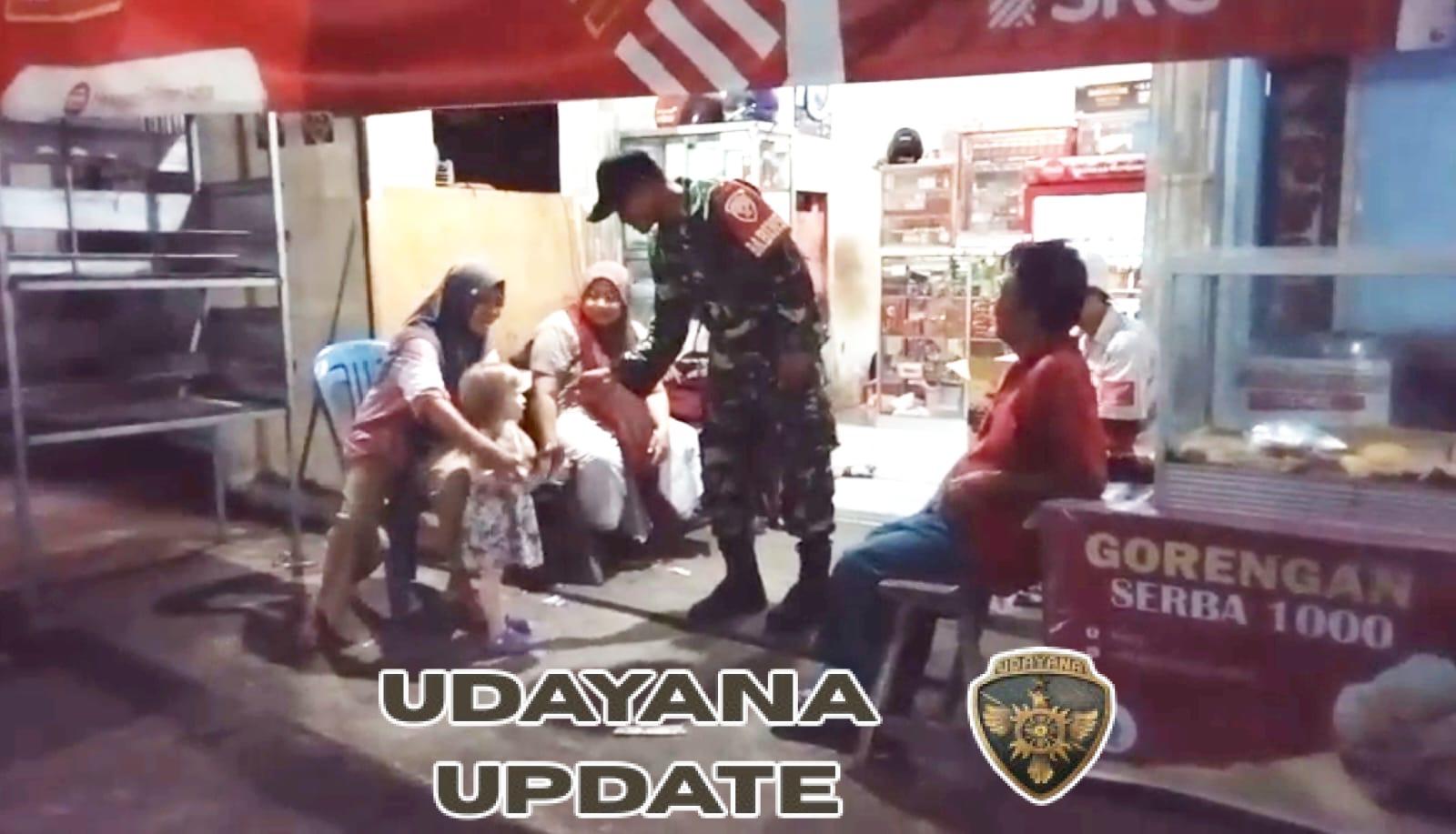 Patroli Kongkow Babinsa Pesiraman Perkuat Komunikasi Sosial dengan Masyarakat