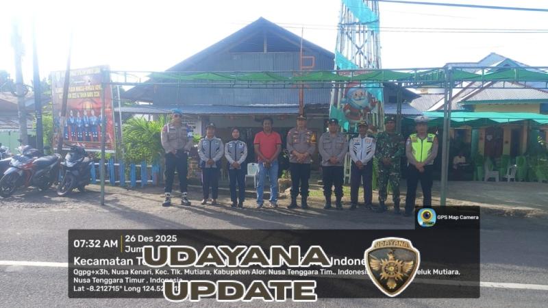 Ibadah Natal di Kalabahi Barat Berjalan Aman Berkat Pengamanan Gabungan