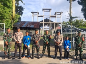 TNI–Polri Hadir di Altar Umat, Pengamanan Natal Kedua di Wini Berlangsung Aman dan Khidmat