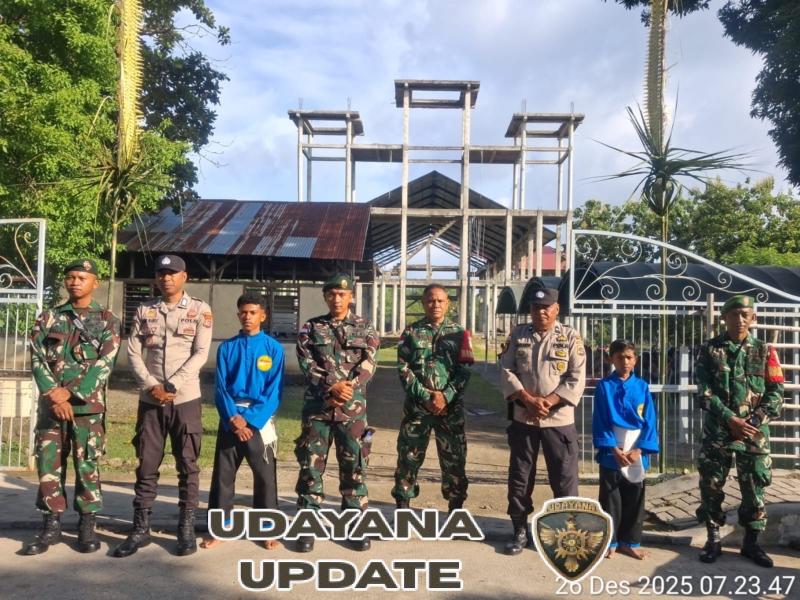 TNI–Polri Hadir di Altar Umat, Pengamanan Natal Kedua di Wini Berlangsung Aman dan Khidmat