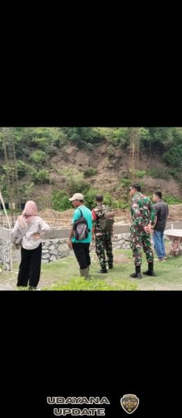 Babinsa Desa Mantun Dampingi Kunjungan Tim PT Agrinas ke Lokasi KDKMP