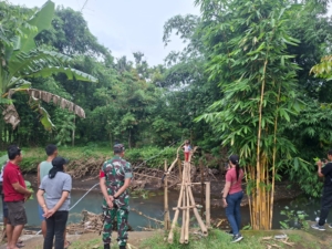 Respons Cepat Bencana: Kodim 1617/Jembrana Kawal Pemda Ajukan Pembangunan Jembatan Gantung untuk Ratusan Jiwa Warga