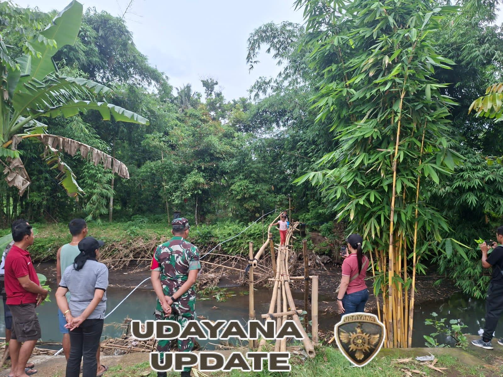 Respons Cepat Bencana: Kodim 1617/Jembrana Kawal Pemda Ajukan Pembangunan Jembatan Gantung untuk Ratusan Jiwa Warga