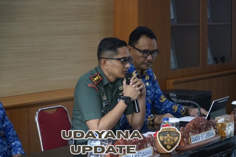 Sosialisasi Percepatan Pembangunan Koperasi Merah Putih Digelar di Kodim 1617/Jembrana