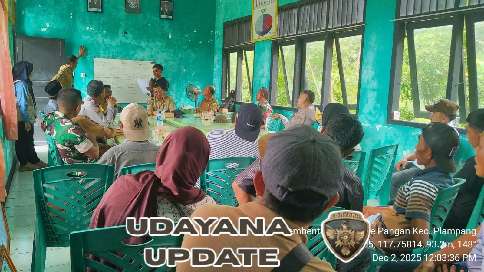Brigade Pangan Resmi Dibentuk, Babinsa Tiga Desa Siap Perkuat Ketahanan Pangan Sumbawa