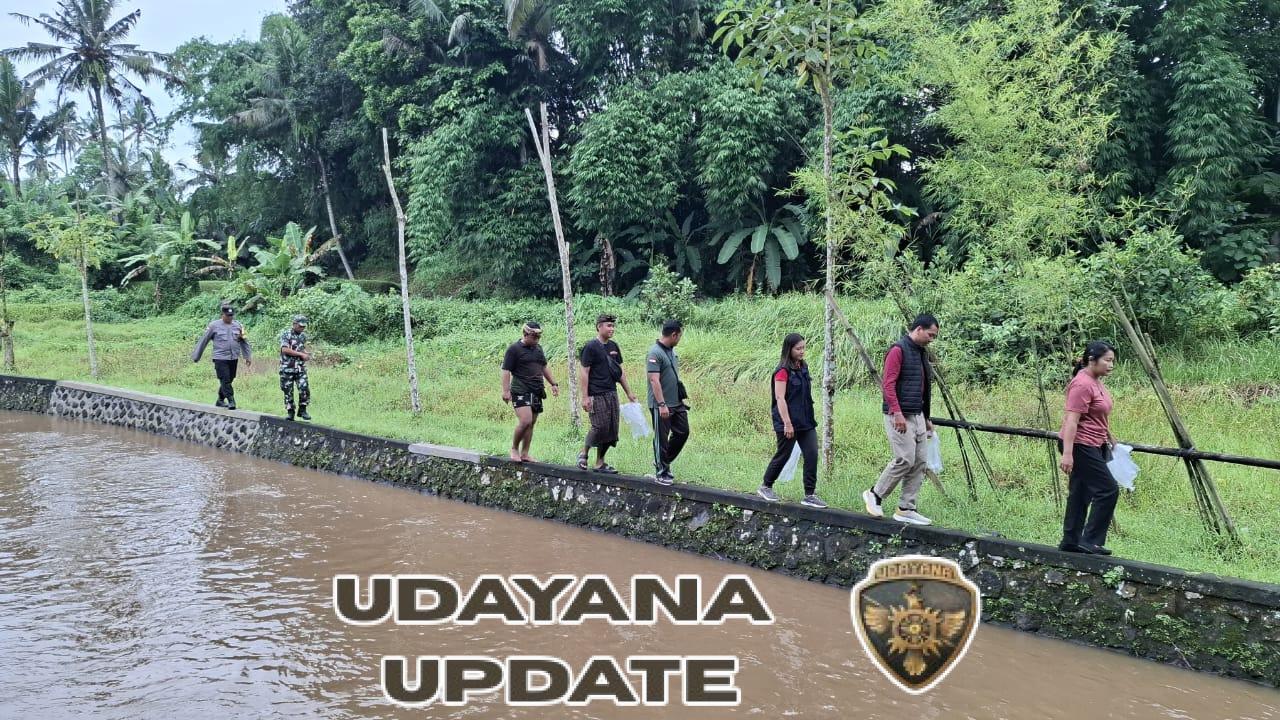 Babinsa Sayan Dampingi Penebaran Benih Ikan Nila di Subak Bija Ambengan