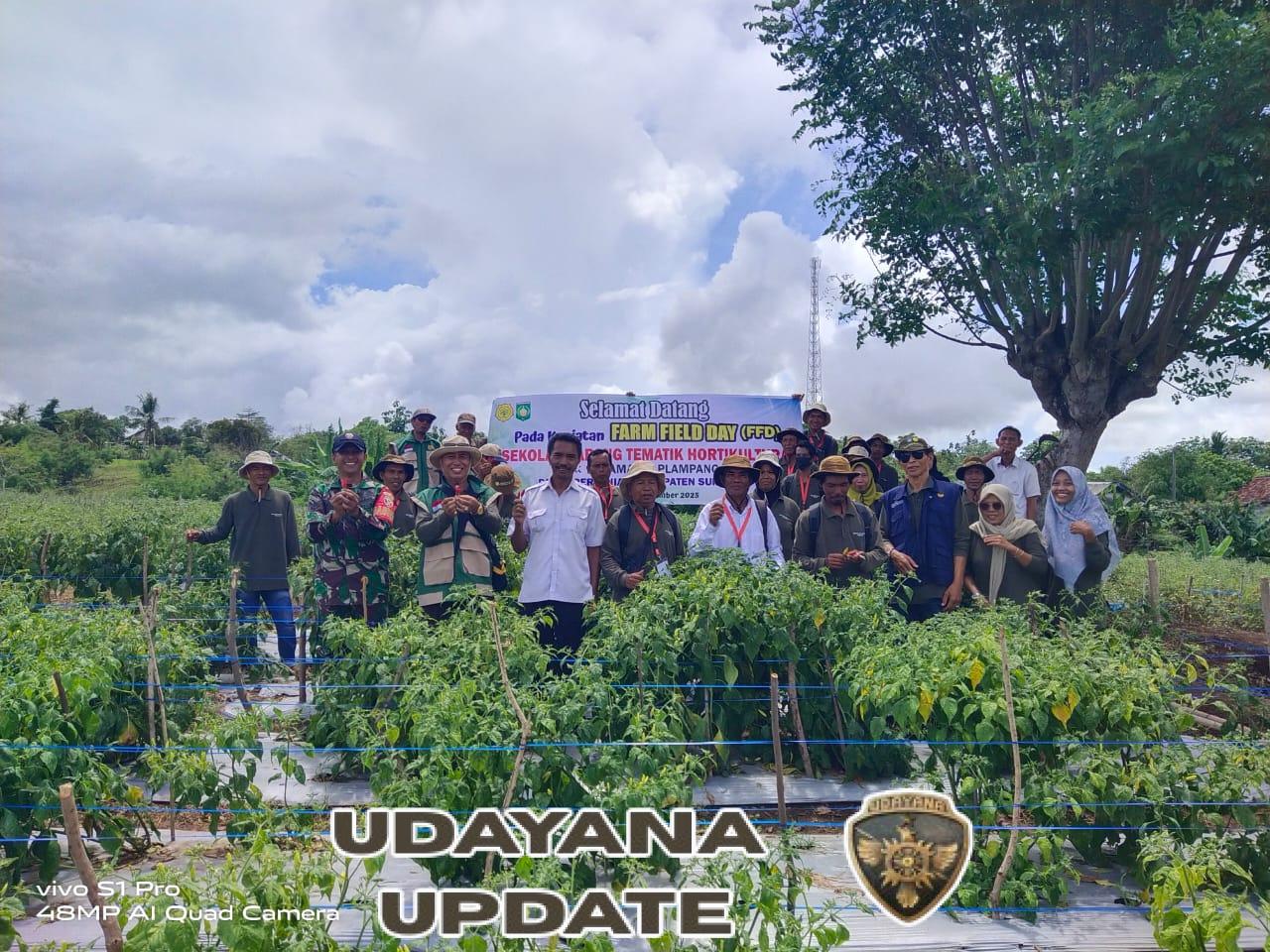 Babinsa Prode SP1 Dukung Peningkatan SDM Petani Lewat Sekolah Lapang Hortikultura