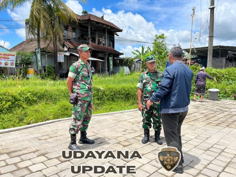 Dandim 1616/Gianyar Tinjau Kesiapan Lahan Pembangunan Koperasi Merah Putih di Tegallalang