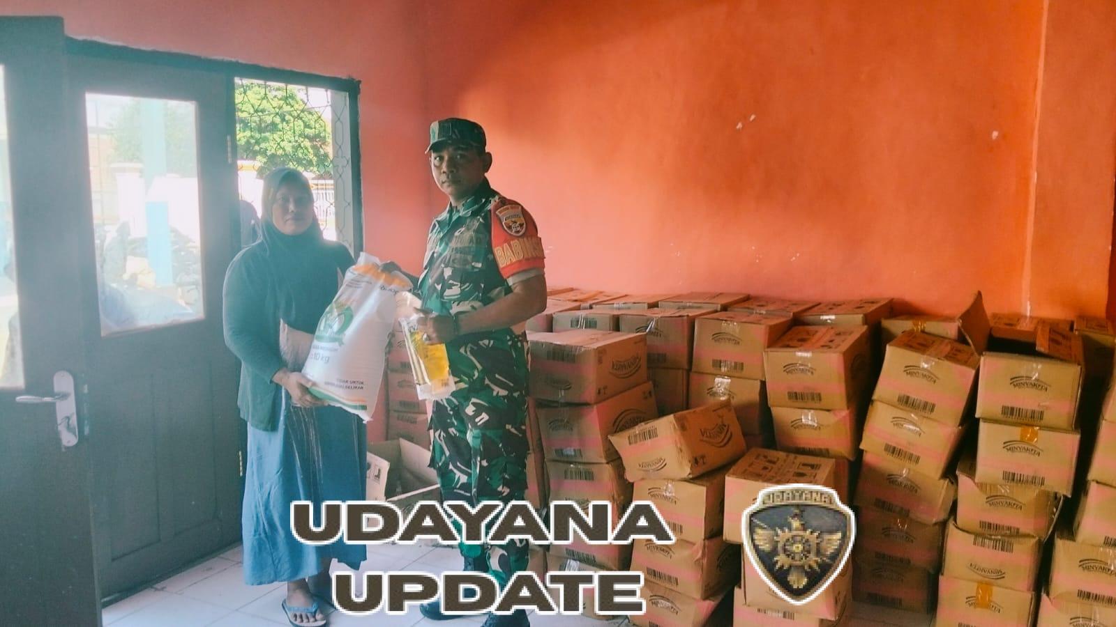 Serka Arifudin Pastikan Bantuan Han Pangan Tepat Sasaran di Desa Padasuka
