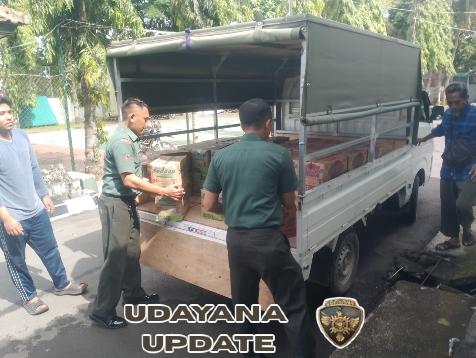 Kodim 1620/Loteng Gelar Open Donasi Peduli Korban Bencana Di Sumatera