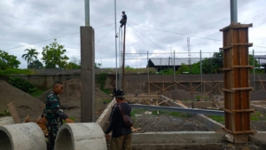 Dandim Klungkung Cek Progres Pembangunan KDKMP Desa Jumpai