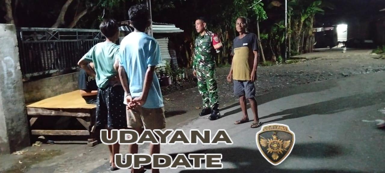 Kodim 1607/Sumbawa Perketat Patroli Malam Demi Keamanan Warga