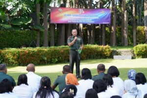 Syukuran HUT Ke-54 KORPRI, Pangdam Tekankan Profesionalisme ASN Kodam IX/Udayana