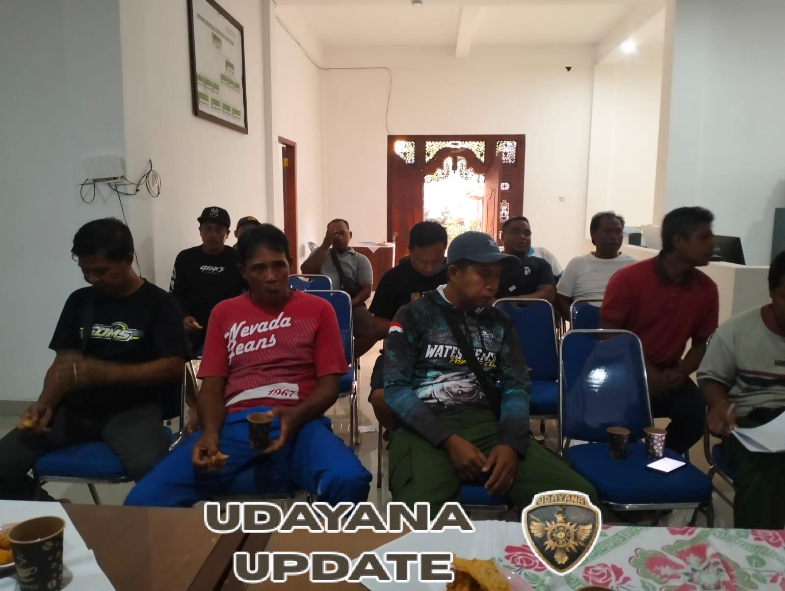 Babinsa Tegak Hadiri Rakor Persiapan Sambut Malam Tahun Baru 2026