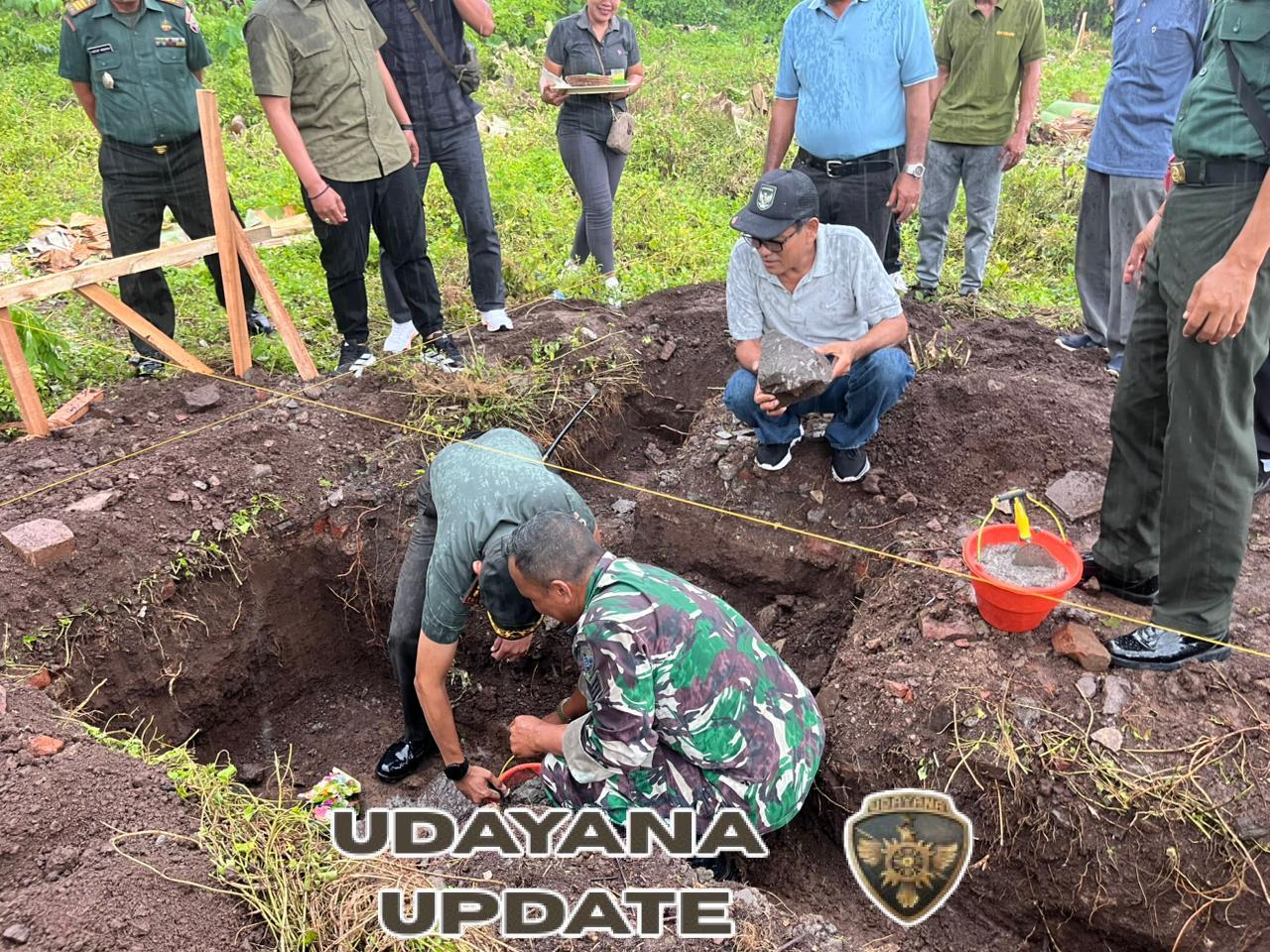 Dandim Jembrana Letkol Gafur Thalib Resmikan Pembangunan Fisik Koperasi Desa Merah Putih (KDKMP) di Ekasari