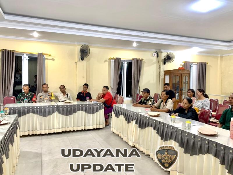 Aktif Dalam Kegiatan Di Wilayah Binaan, Babinsa Satra Monitoring Musdes