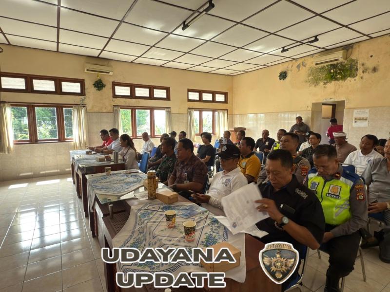 Danramil Klungkung Atensi Rakor Lalu Lintas Dan Angkutan Jalan Kabupaten Klungkung