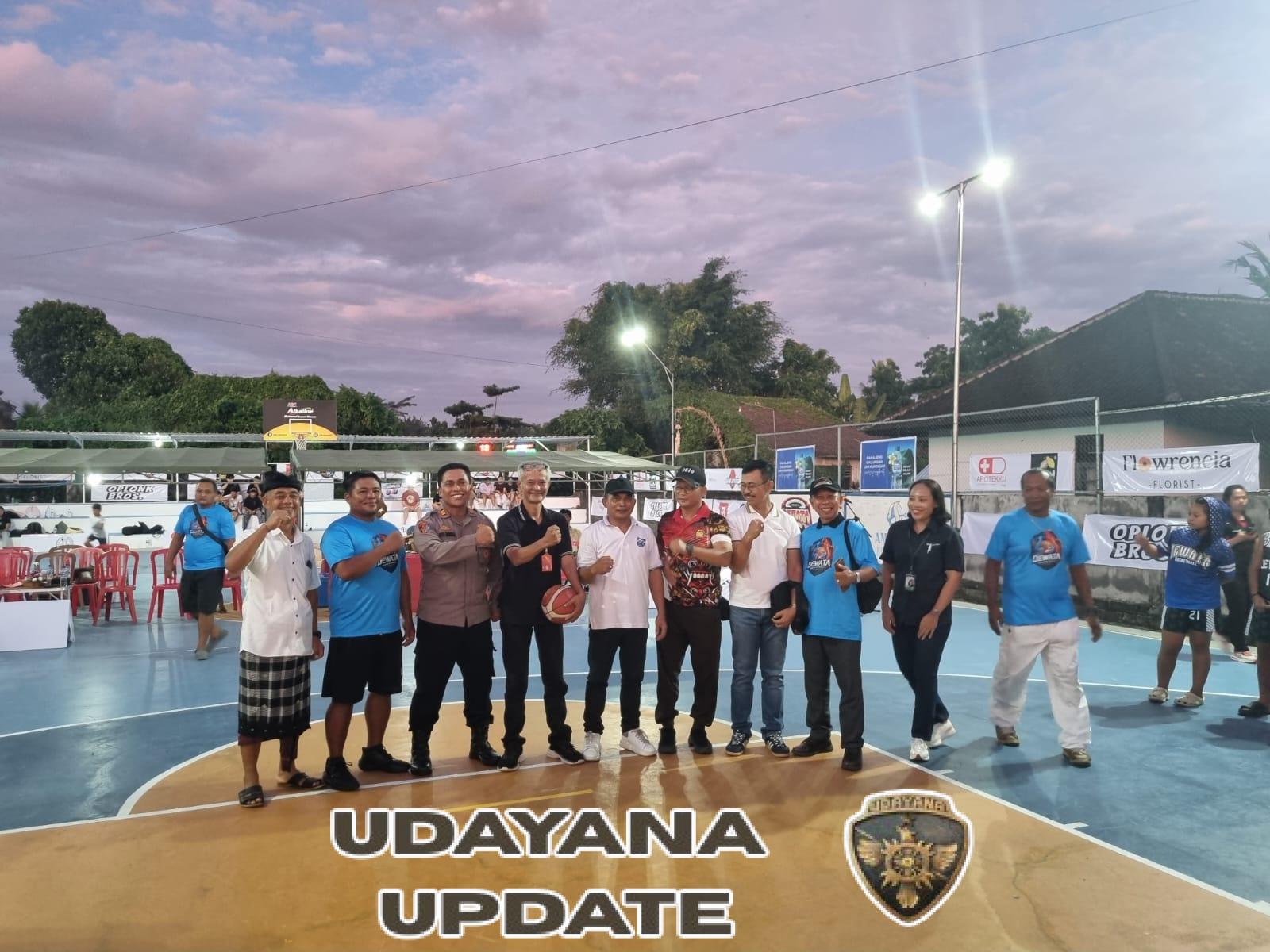 Danramil Kerambitan Hadiri Pembukaan Dewata 3×3 Competition 2025, Dorong Sport Tourism di Kabupaten Tabanan