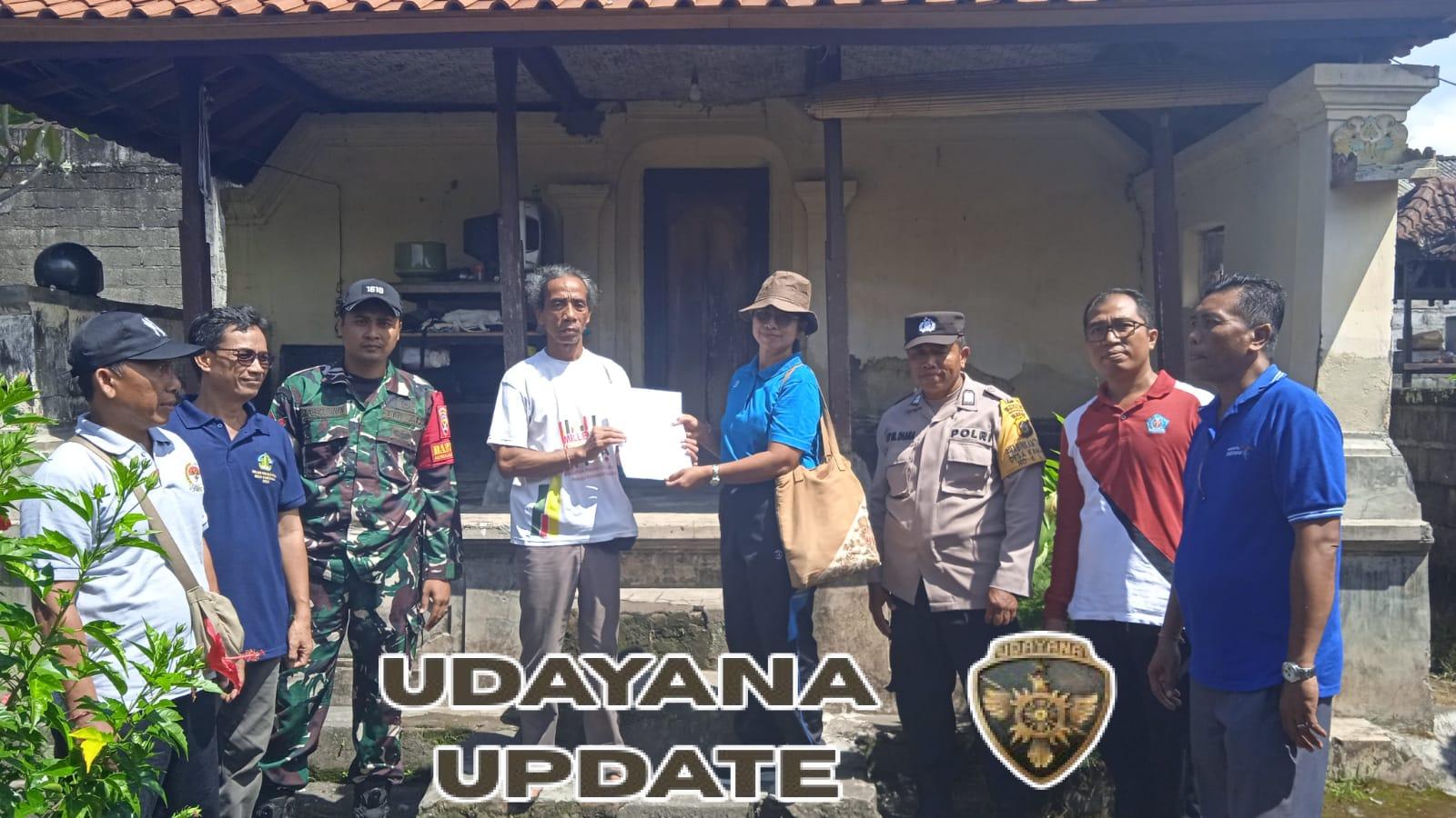 Babinsa Kamasan Dampingi Monitoring Dan Evaluasi Bantuan Khusus Kewilayahan