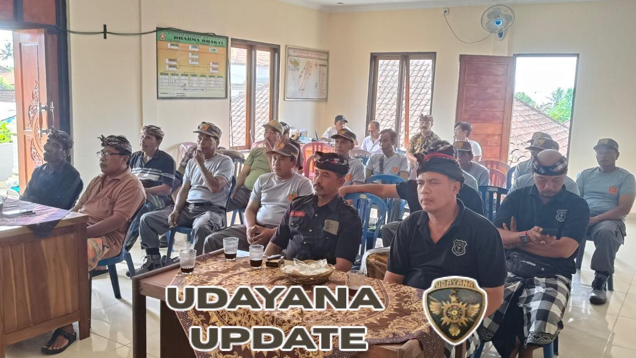 Babinsa Dan Bhabinkamtibmas Nyanglan Hadiri Sipandu Beradat