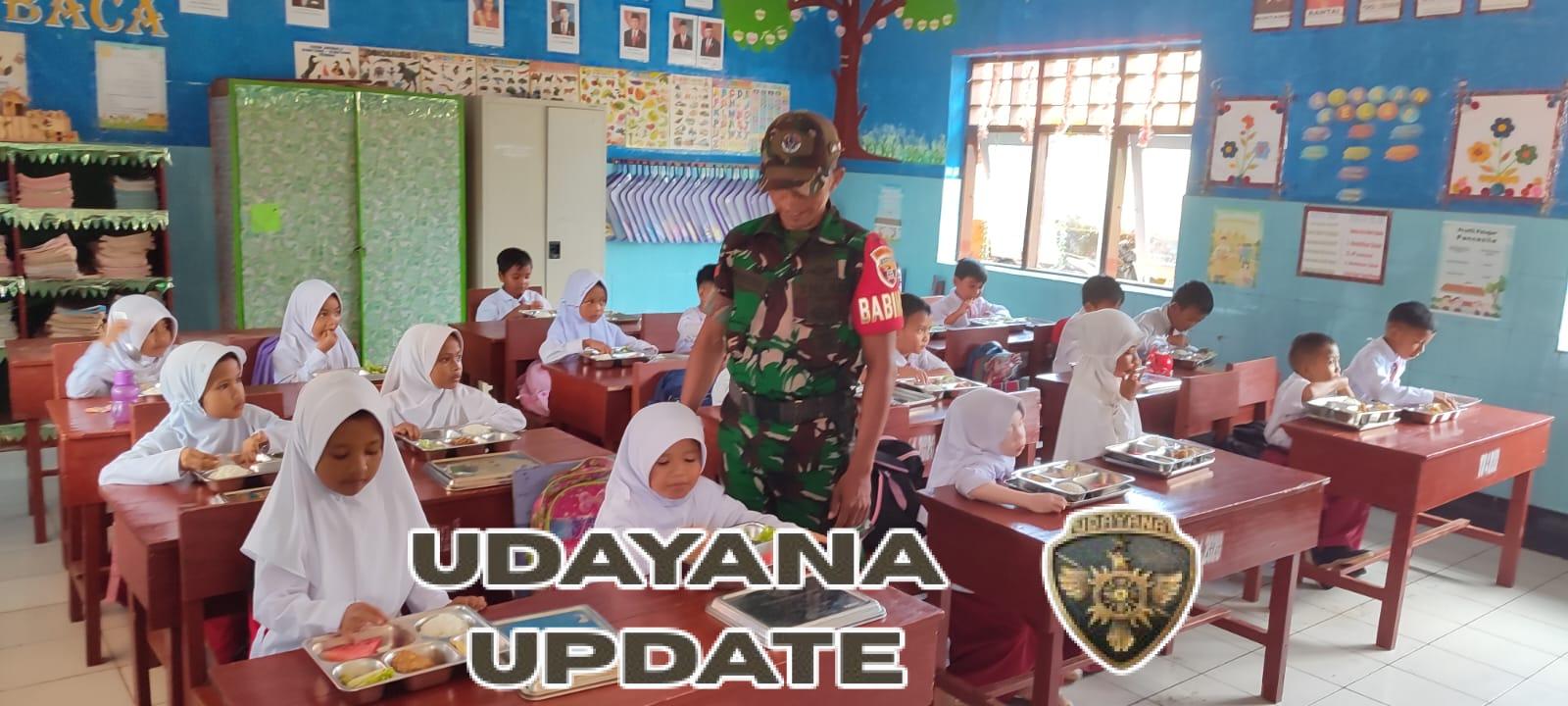 TNI Hadir untuk Rakyat: Pengawasan MBG di Sekolah Muhammadiyah Alas Barat Berjalan Lancar