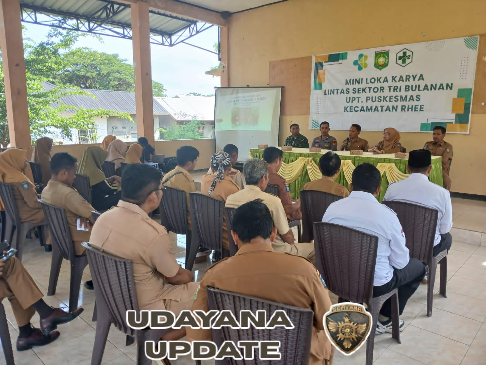 Aparat Teritorial Koramil Utan Rhee Tegaskan Komitmen Dukung Program Lintas Sektor Tahun 2025