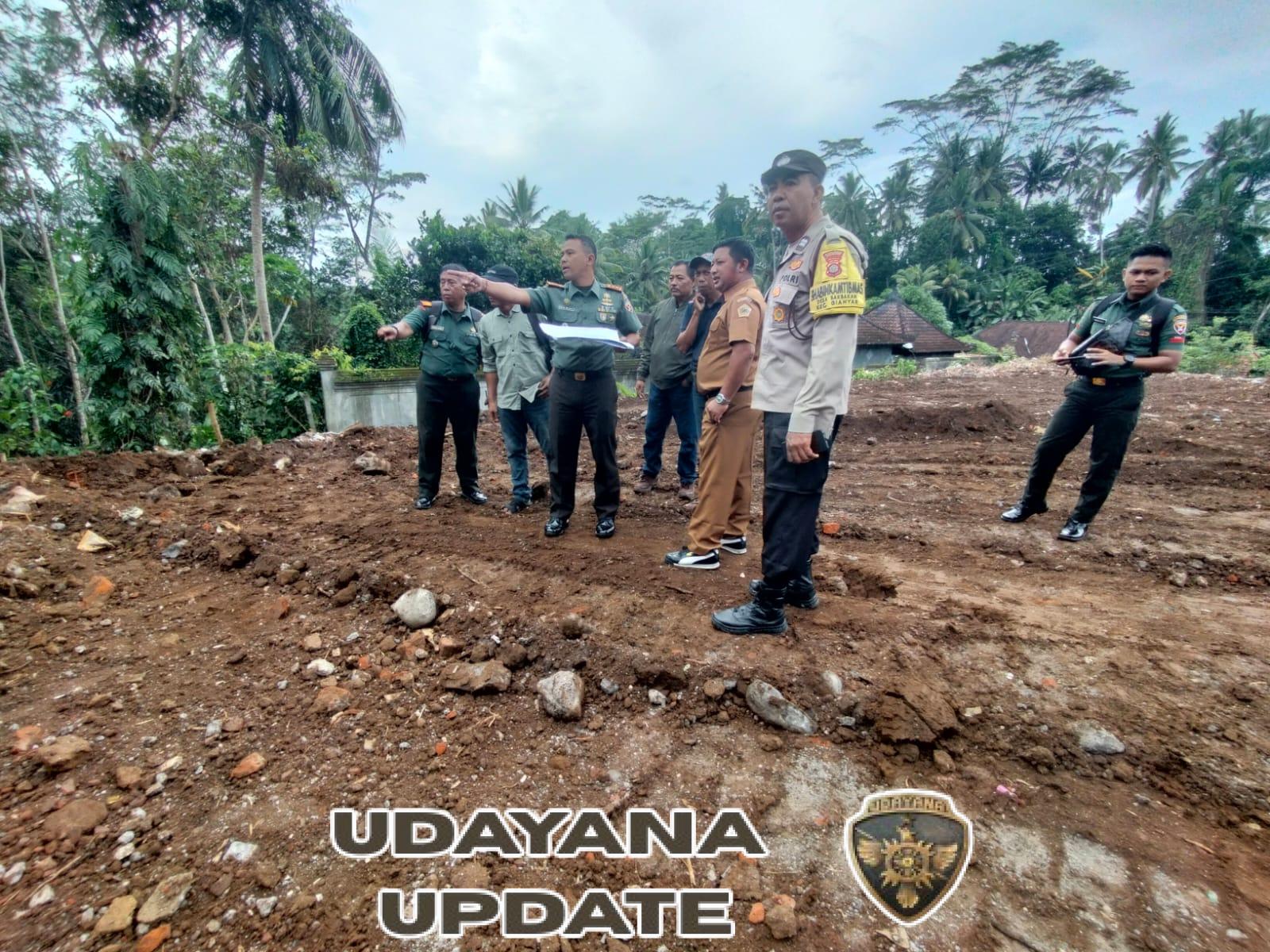 Dandim 1616/Gianyar Tinjau Progres Pembangunan KDKMP di Desa Bakbakan
