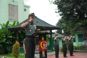 Kodim Klungkung Gelar Upacara Bendera Hari Senin Perkokoh Nasionalisme Dan Teguhkan Loyalitas