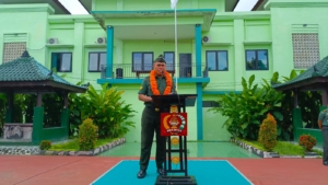Pimpin Tradisi Korps Pindah Satuan, Dandim Klungkung Lepas Satu Prajurit Terbaik