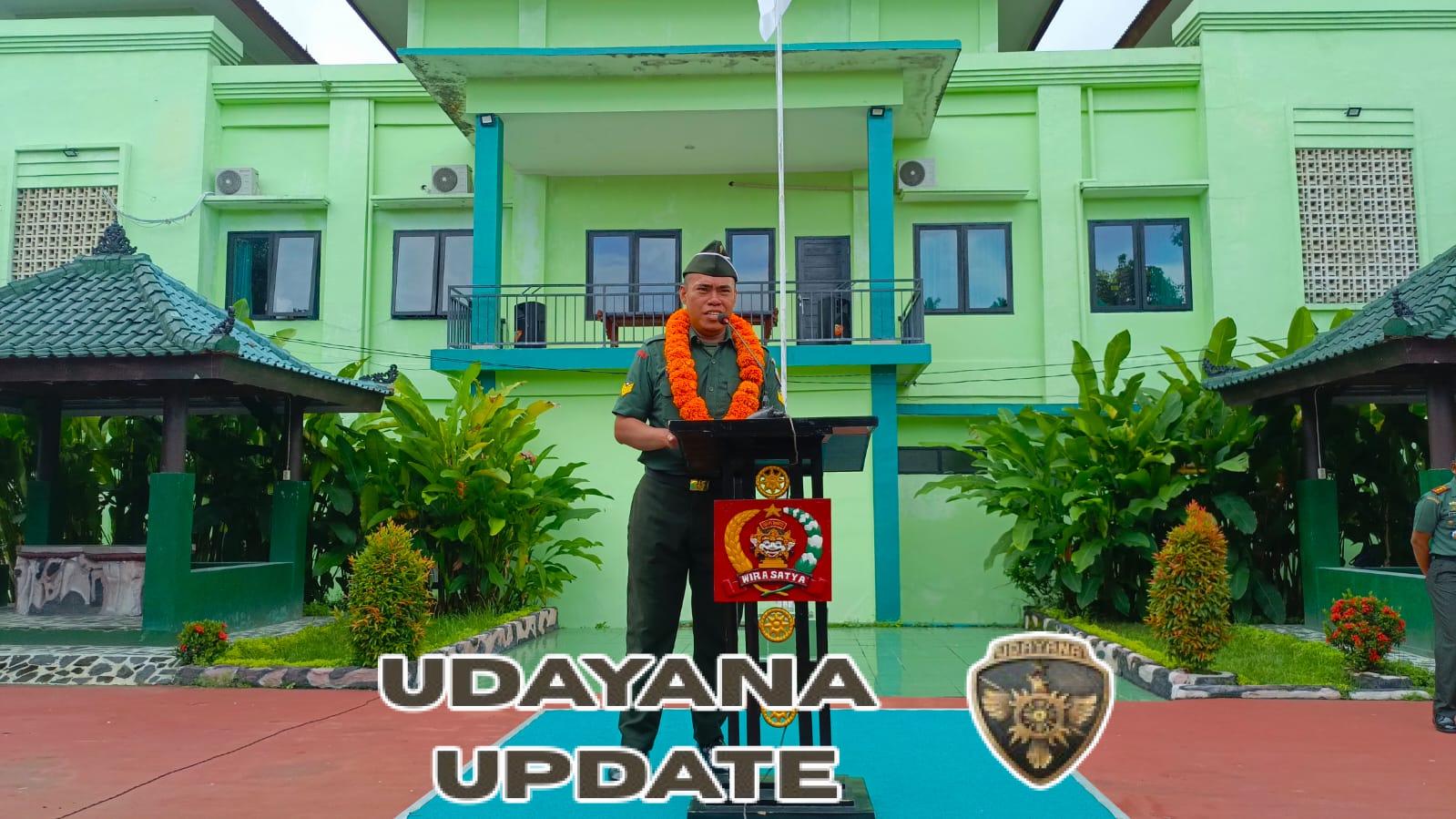 Pimpin Tradisi Korps Pindah Satuan, Dandim Klungkung Lepas Satu Prajurit Terbaik