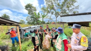 Wujud Nyata Sinergi Babinsa dan Masyarakat, Pendampingan Ubinan Jagung di Desa Landih Berjalan Lancar