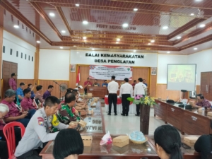 Babinsa Nagasepaha Hadiri Pelantikan BPD PAW, Perkuat Pemerintahan Desa yang Partisipatif